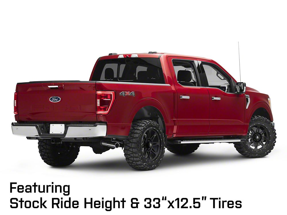 Mammoth Split 8 Beadlock Matte Black 6-Lug Wheel; 20x9; -6mm Offset (21-25 F-150)