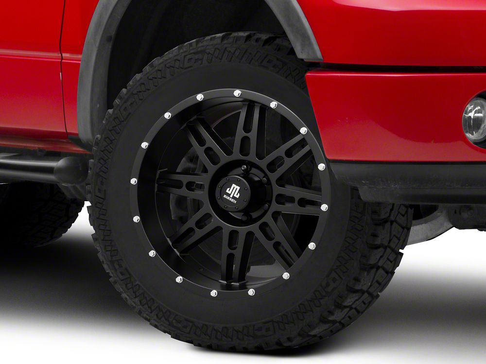 Mammoth Vader Beadlock Matte Black 6-Lug Wheel; 20x9; -6mm Offset (04-08 F-150)