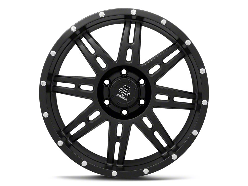 Mammoth Vader Beadlock Matte Black 6-Lug Wheel; 20x9; -6mm Offset (21-25 F-150)
