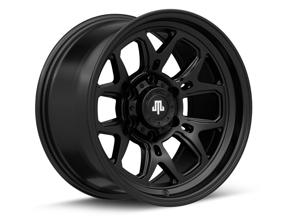 Mammoth Modus Satin Black 6-Lug Wheel; 17x9; 0mm Offset (03-09 4Runner)