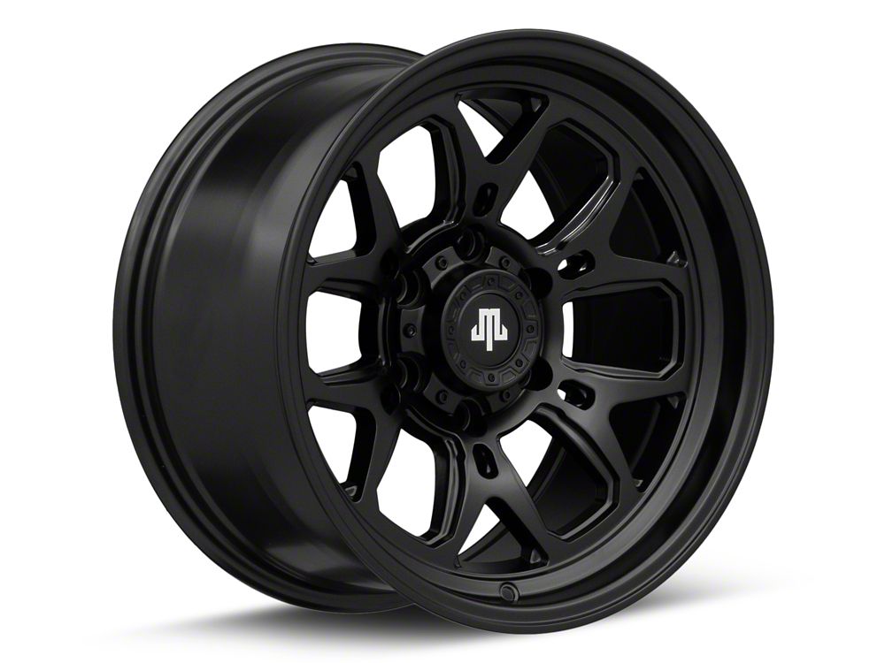 Mammoth Modus Satin Black 6-Lug Wheel; 17x9; 0mm Offset (10-24 4Runner)