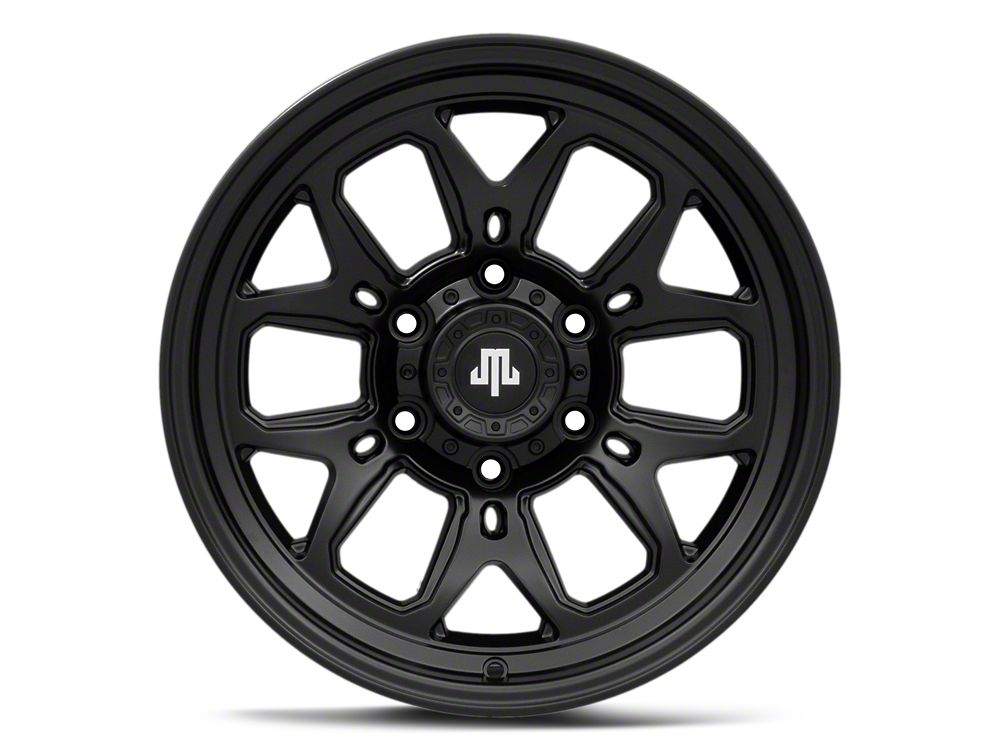 Mammoth Modus Satin Black 6-Lug Wheel; 17x9; 0mm Offset (10-24 4Runner)