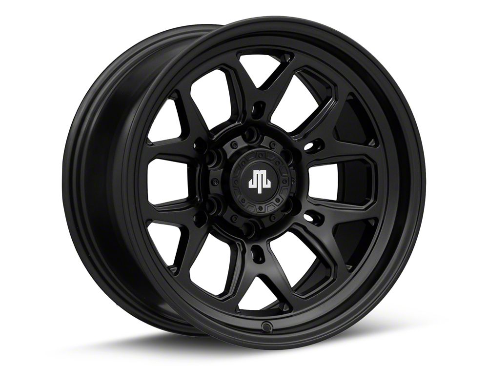 Mammoth Modus Satin Black 6-Lug Wheel; 17x9; 0mm Offset (10-24 4Runner)