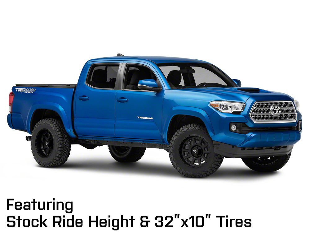 Mammoth 10 Hole Matte Black 6-Lug Wheel; 17x9; -6mm Offset (16-23 Tacoma)