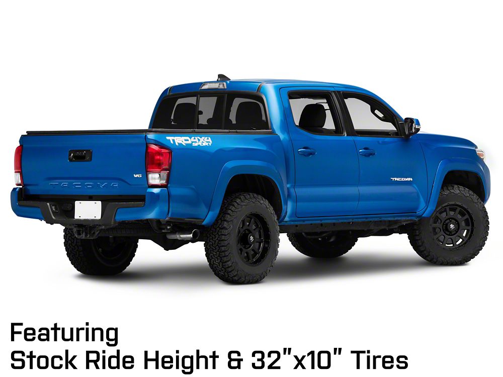 Mammoth 10 Hole Matte Black 6-Lug Wheel; 17x9; -6mm Offset (16-23 Tacoma)