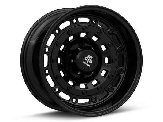 Mammoth Roadblock Satin Black 6-Lug Wheel; 17x9.5; -18mm Offset (16-23 Tacoma)