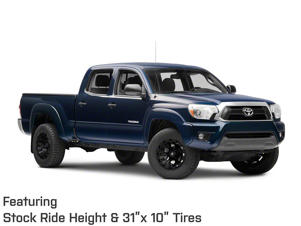 Mammoth Goliath Satin Black 6-Lug Wheel; 17x9.5; -18mm Offset (05-15 Tacoma)