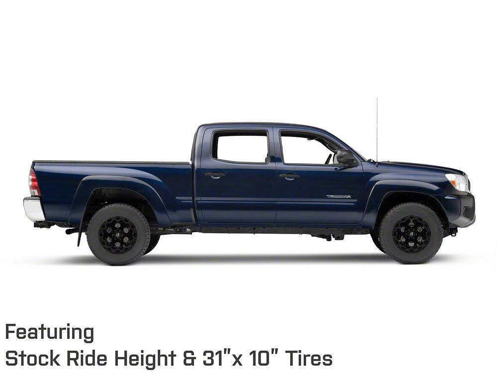 Mammoth Goliath Satin Black 6-Lug Wheel; 17x9.5; -18mm Offset (05-15 Tacoma)