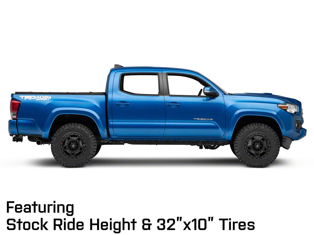 Mammoth Cliff Hanger Matte Black 6-Lug Wheel; 17x8.5; -6mm Offset (16-23 Tacoma)