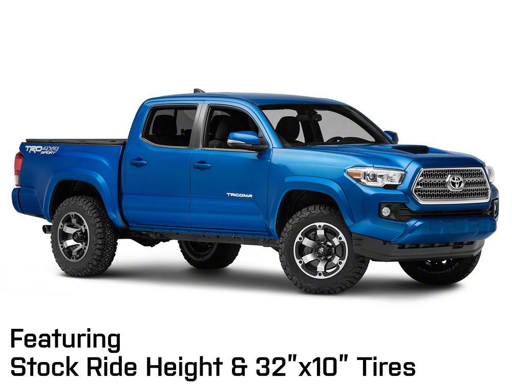 Mammoth Rogue Matte Black Machined 6-Lug Wheel; 17x8.5; 0mm Offset (16-23 Tacoma)