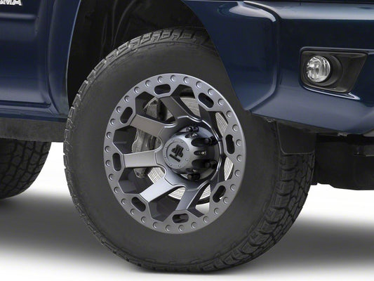 Mammoth Synister Charcoal 6-Lug Wheel; 17x8.5; 0mm Offset (05-15 Tacoma)