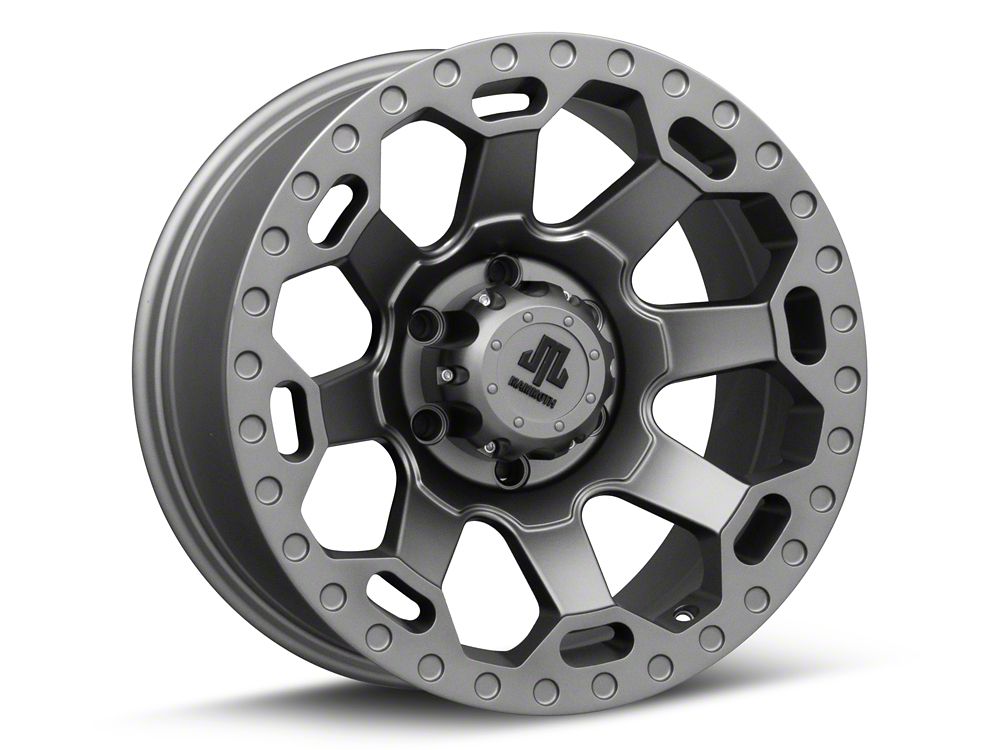 Mammoth Synister Charcoal 6-Lug Wheel; 17x8.5; 0mm Offset (05-15 Tacoma)