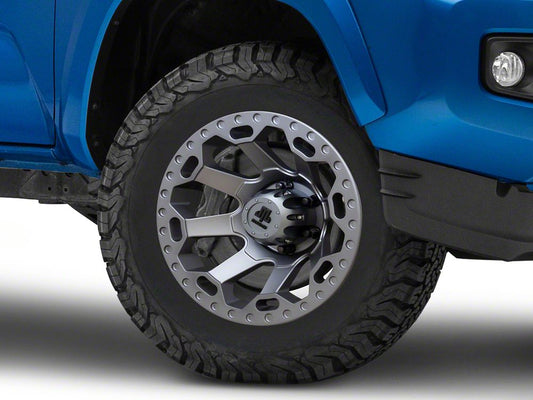 Mammoth Synister Charcoal 6-Lug Wheel; 17x8.5; 0mm Offset (16-23 Tacoma)