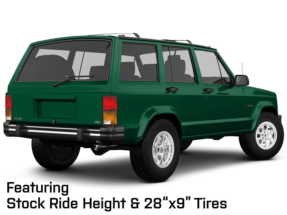 Mammoth 8 Aluminum Polished Wheel; 15x10; -44mm Offset (84-01 Jeep Cherokee XJ)
