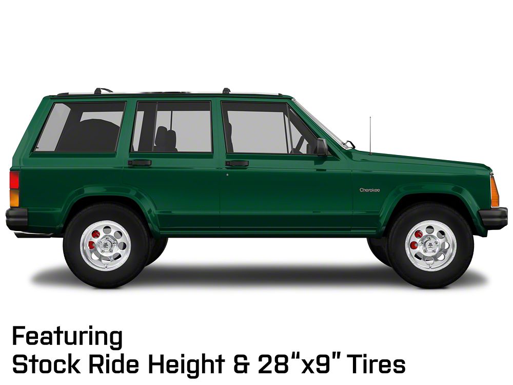 Mammoth 8 Simulated Beadlock Style Polished Wheel; 15x8; -19mm Offset (84-01 Jeep Cherokee XJ)