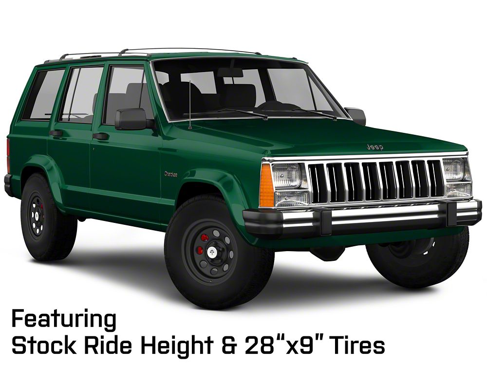 Mammoth 8 Steel Matte Black Wheel; 15x8; -19mm Offset (84-01 Jeep Cherokee XJ)