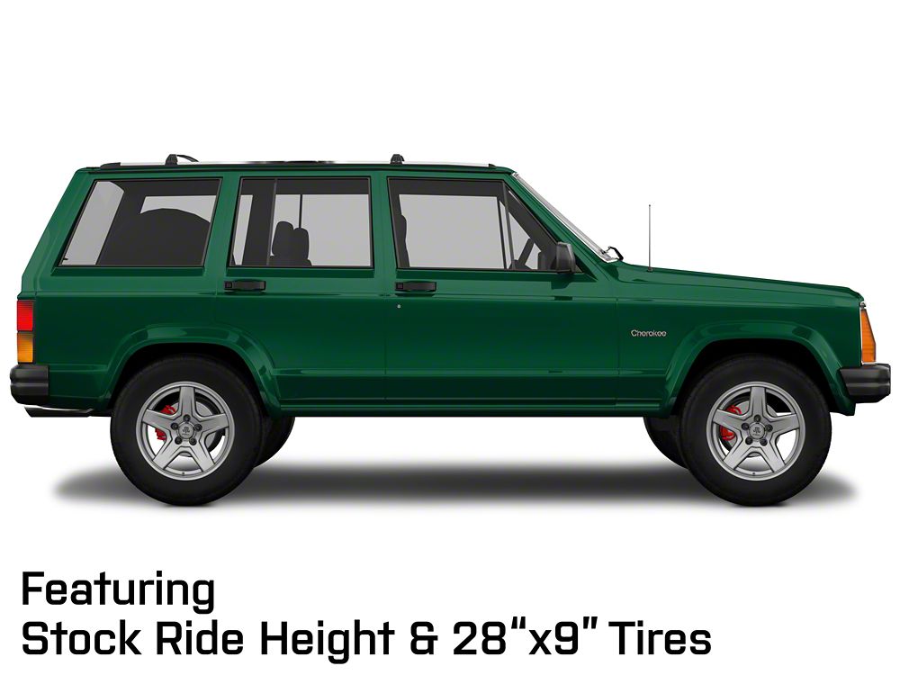 Mammoth Boulder Charcoal Wheel; 17x9; -6mm Offset (84-01 Jeep Cherokee XJ)