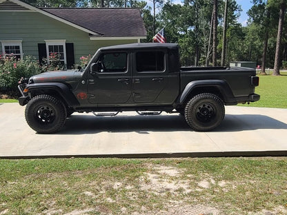 Mammoth 8 Steel Black Wheel; 17x9; -6mm Offset (20-25 Jeep Gladiator JT)