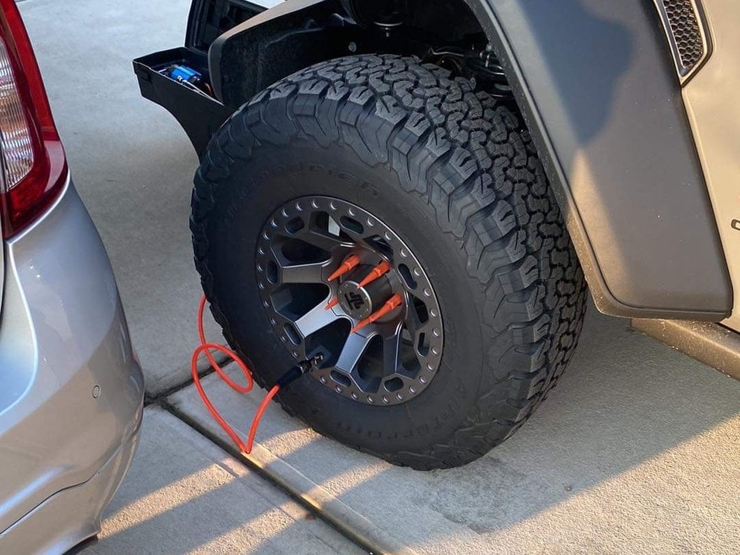 Mammoth Synister Charcoal Wheel; 17x9; -6mm Offset (20-25 Jeep Gladiator JT)