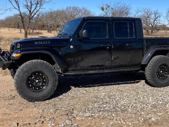 Mammoth General Matte Black Wheel; 17x9; -6mm Offset (20-25 Jeep Gladiator JT)