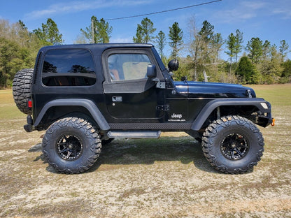 Mammoth Type 88 Matte Black Wheel; 15x8; -20mm Offset (97-06 Jeep Wrangler TJ)