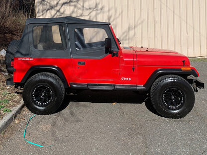 Mammoth Type 88 Matte Black Wheel; 15x8; -20mm Offset (87-95 Jeep Wrangler YJ)