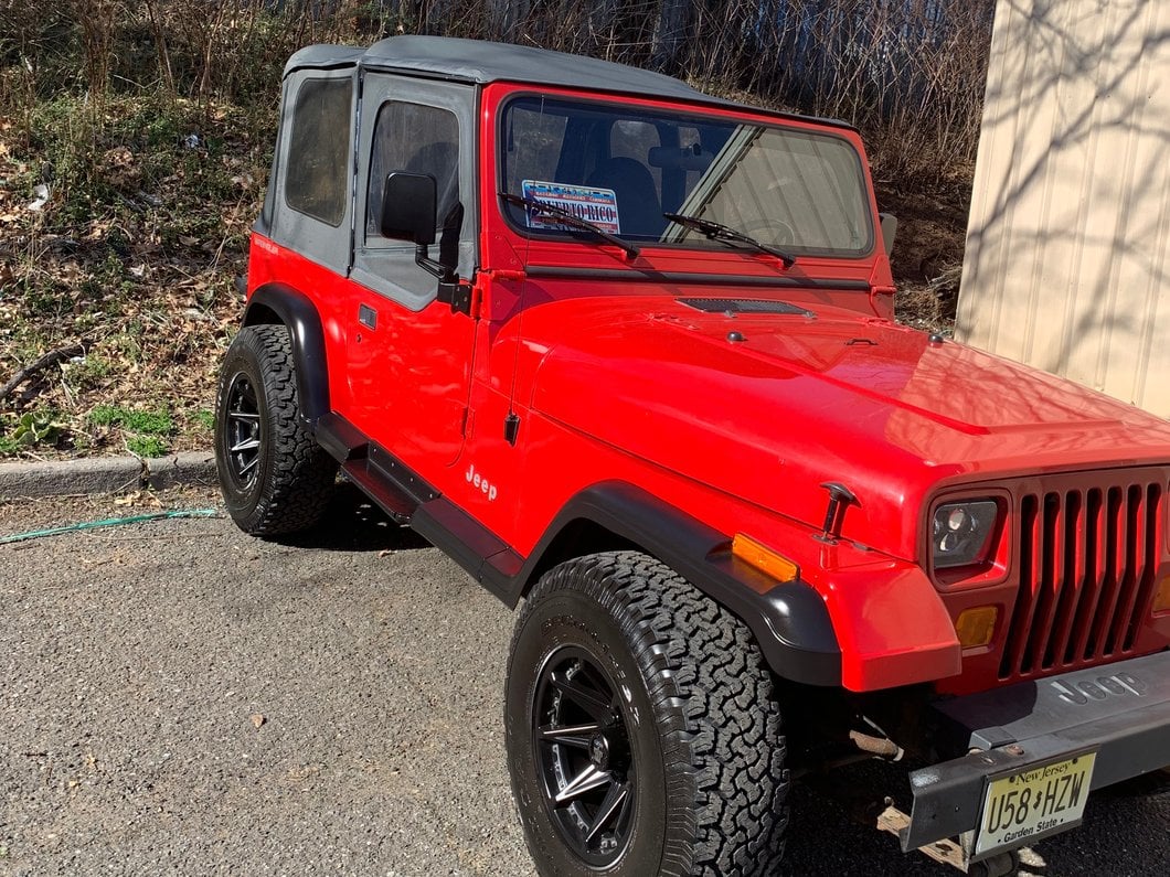 Mammoth Type 88 Matte Black Wheel; 15x8; -20mm Offset (87-95 Jeep Wrangler YJ)