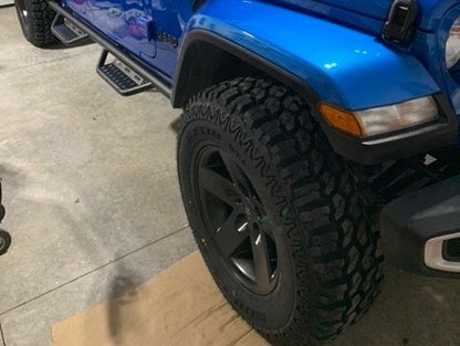 Mammoth Moab Black Wheel; 17x9; -6mm Offset (20-25 Jeep Gladiator JT)