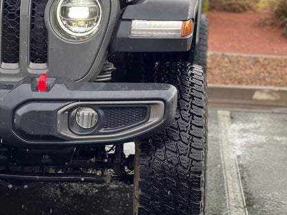 Mammoth 1.75-Inch Billet Wheel Spacers; Black (20-25 Jeep Gladiator JT)