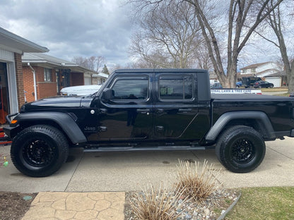 Mammoth Krawler Matte Black Wheel; 17x9; -6mm Offset (20-25 Jeep Gladiator JT)