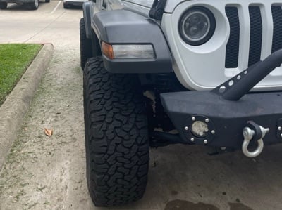 Mammoth 2-Inch Billet Wheel Spacers; Black (18-25 Jeep Wrangler JL)