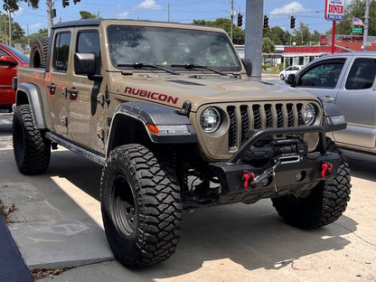 Mammoth D Window Matte Black Steel Wheel; 17x9; -6mm Offset (20-25 Jeep Gladiator JT)