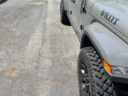 Mammoth 2-Inch Billet Wheel Spacers; Black (20-25 Jeep Gladiator JT)