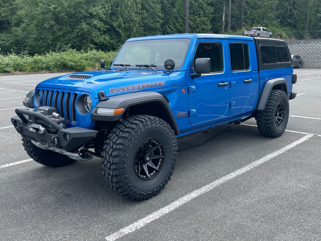 Mammoth Type 88 Matte Black Wheel; 17x9; -6mm Offset (20-25 Jeep Gladiator JT)