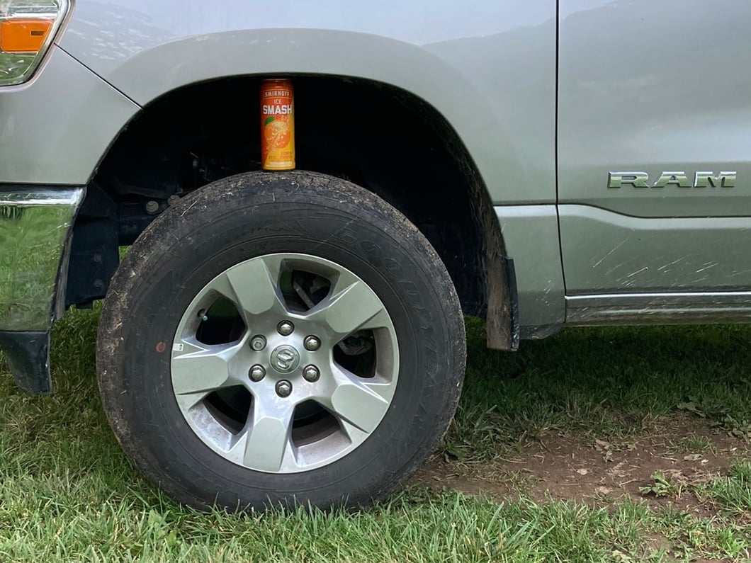 Mammoth 3-Inch Front / 2-Inch Rear Leveling Kit (09-25 4WD RAM 1500 w/o Air Ride, Excluding Rebel, RHO & TRX)