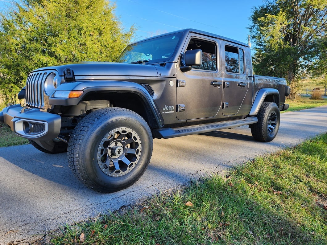 Mammoth Synister Charcoal Wheel; 17x9; -6mm Offset (20-25 Jeep Gladiator JT)