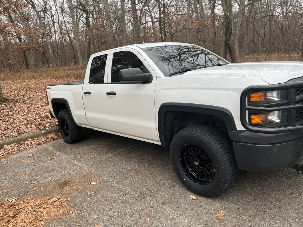 Mammoth Krawler Satin Black 6-Lug Wheel; 17x8; 0mm Offset (14-18 Silverado 1500)