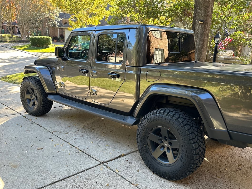 Mammoth Moab Charcoal Wheel; 17x9; -6mm Offset (20-25 Jeep Gladiator JT)