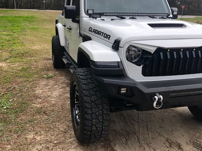 Mammoth 1.25-Inch Billet Wheel Spacers; Black (20-25 Jeep Gladiator JT)