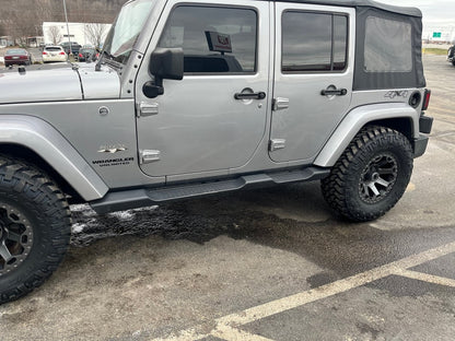 Mammoth Synister Charcoal Wheel; 17x9; -6mm Offset (07-18 Jeep Wrangler JK)