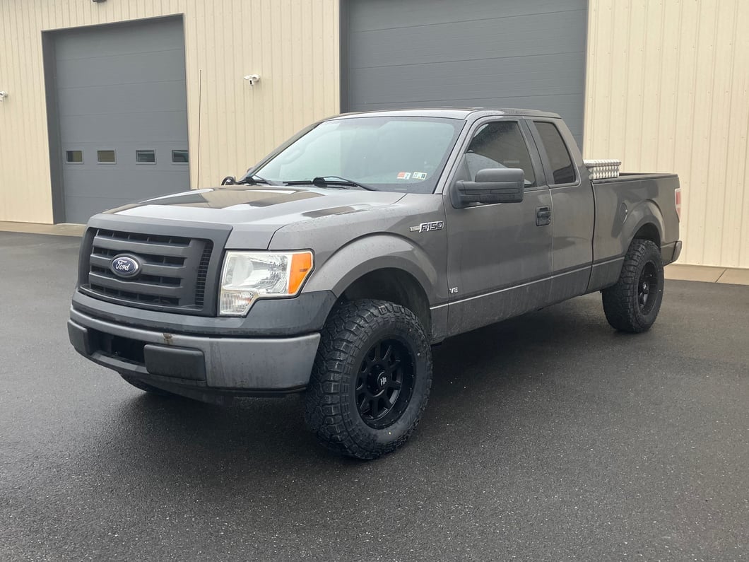 Mammoth 10 Hole Matte Black 6-Lug Wheel; 18x9; 0mm Offset (09-14 F-150)