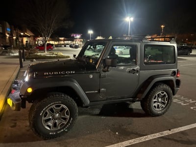 Mammoth Monotube Trail Series Front and Rear Shocks for 0 to 2-Inch Lift (07-18 Jeep Wrangler JK)