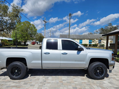 Mammoth D Window Gloss Black 6-Lug Wheel; 17x9; -6mm Offset (14-18 Silverado 1500)