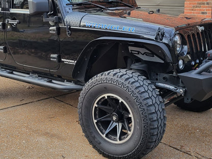 Mammoth 8 Aluminum Wheel Center Cap; Black (Fits Jeep Wrangler JK & JL Mammoth 8 Aluminum Wheels Only)