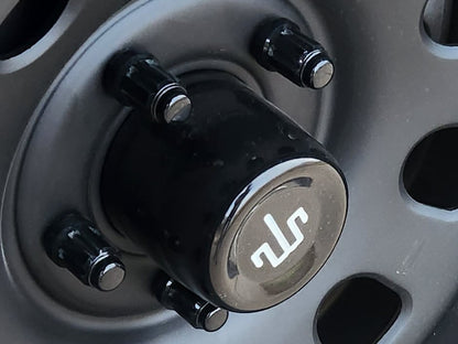 Mammoth Steel Wheel Center Cap; Black (Fits Mammoth Steel Wheels Only)