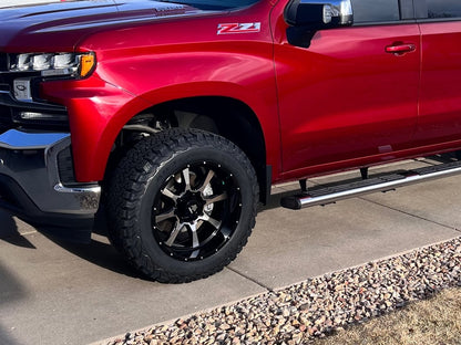 Mammoth High Roller Gloss Black Machined 6-Lug Wheel; 20x10; -24mm Offset (19-25 Silverado 1500)