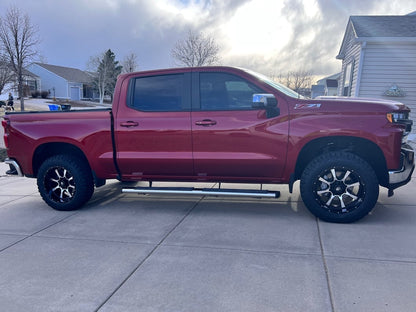 Mammoth High Roller Gloss Black Machined 6-Lug Wheel; 20x10; -24mm Offset (19-25 Silverado 1500)