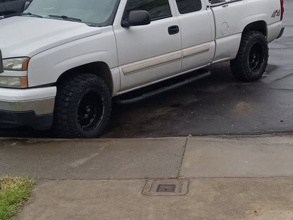 Mammoth Krawler Satin Black 6-Lug Wheel; 17x9; -12mm Offset (99-06 Silverado 1500)