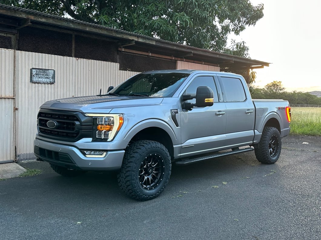 Mammoth Beadlock Mesh Matte Black Machined 6-Lug Wheel; 18x9; -12mm Offset (21-25 F-150)