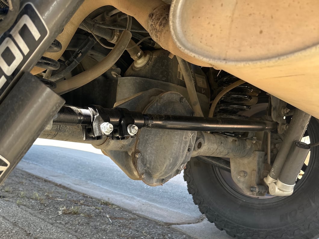 Mammoth Rear Adjustable Track Bar for 2.50 to 6-Inch Lift (07-18 Jeep Wrangler JK)